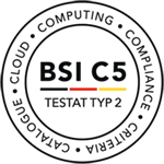 BSI C5 Typ 2 Testat